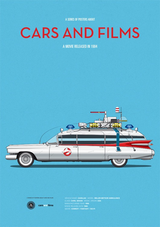 Illustration for article titled A Series Of Posters About Cars And Films